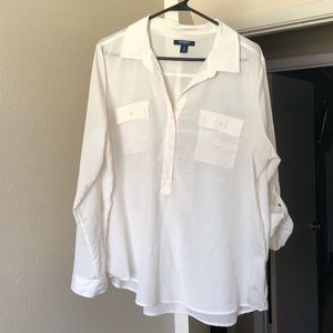 Cream color blouse